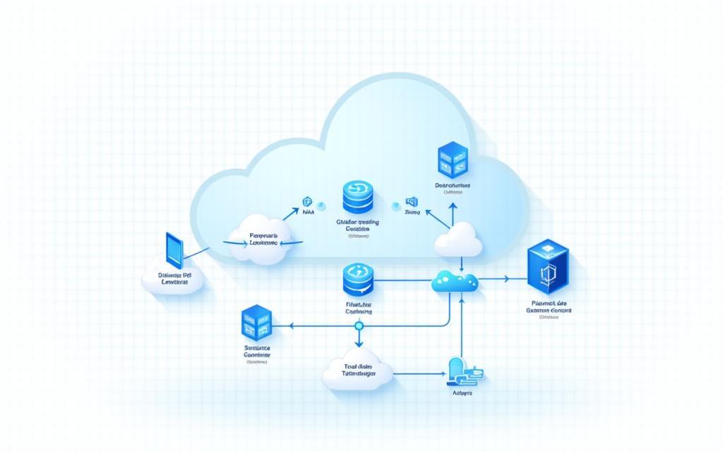 Hybrid cloud architecture diagram
